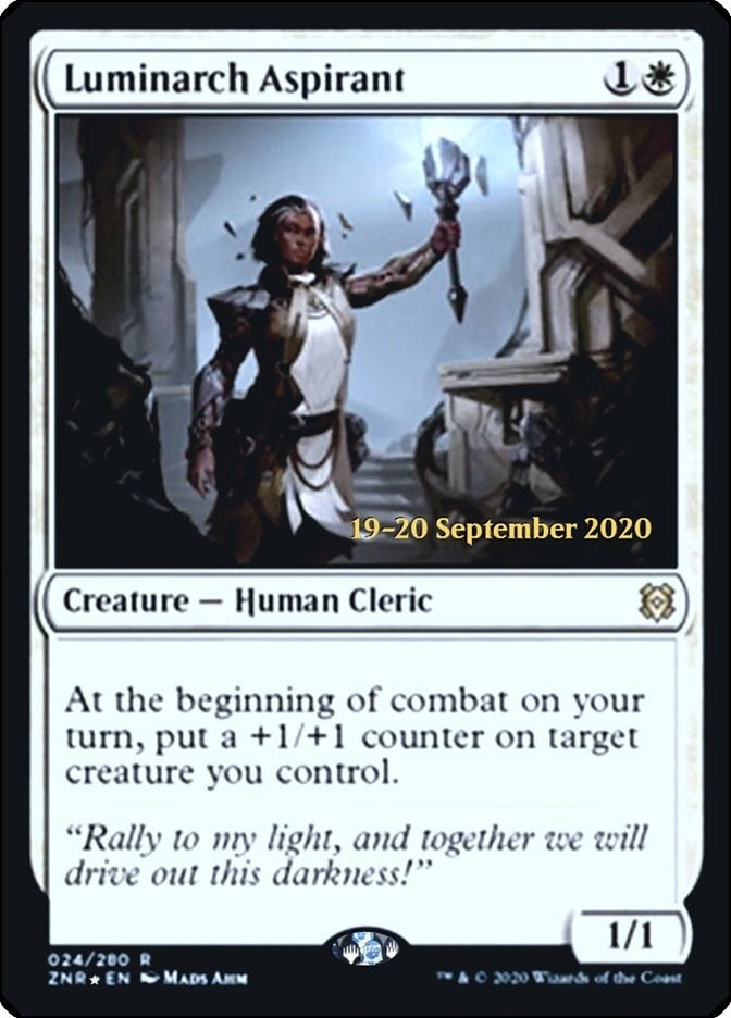 Image for Luminarch Aspirant (24) [Prerelease Cards]