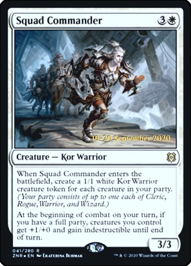 Image for Squad Commander (41) - Magic: The Gathering