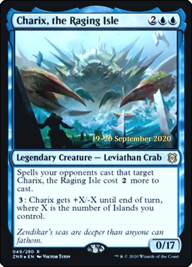 Image for Charix, the Raging Isle (49) [Prerelease Cards]