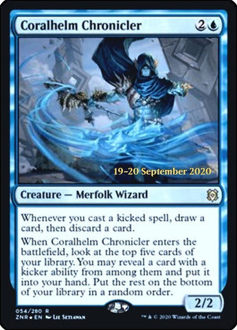 Image for Coralhelm Chronicler (54) [Prerelease Cards]
