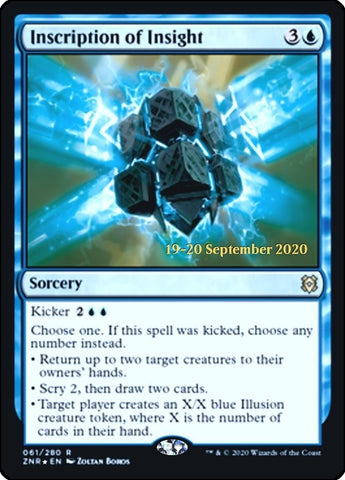 Image for Inscription of Insight (61) [Prerelease Cards]