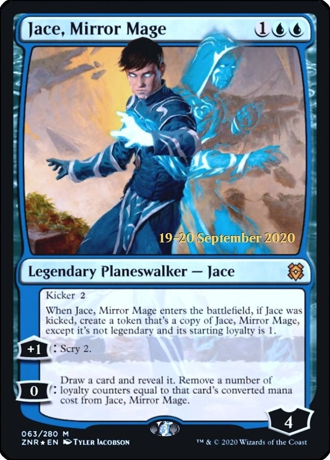 Image for Jace, Mirror Mage (63) [Prerelease Cards]