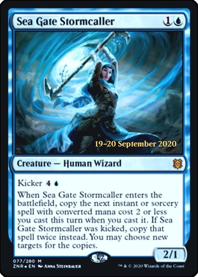 Image for Sea Gate Stormcaller (77) - Magic: The Gathering