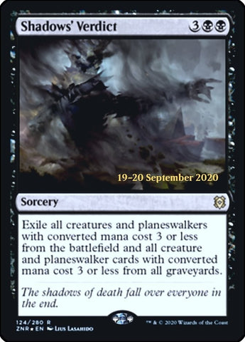 Image for Shadows' Verdict (124) [Prerelease Cards]