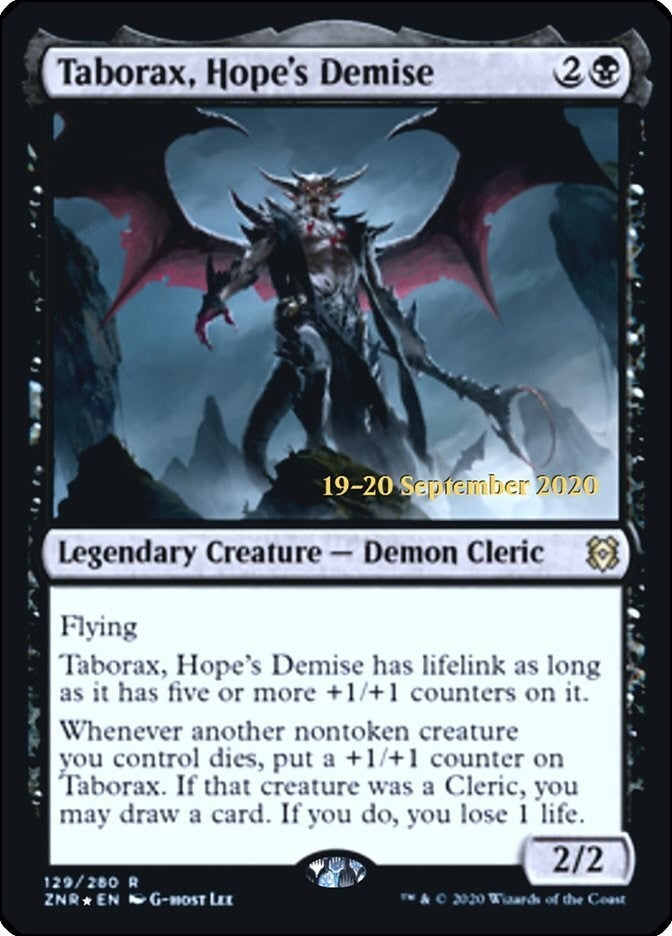 Image for Taborax, Hope's Demise (129) [Prerelease Cards]