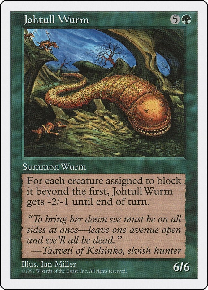 Image for Johtull Wurm [Fifth Edition]