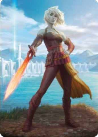 Image for Nahiri, Heir of the Ancients Art Card (3/81) (3) [Art Series: Zendikar Rising]