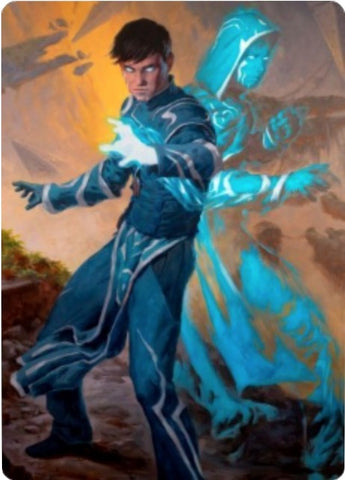 Image for Jace, Mirror Mage Art Card (1/81) (1) [Art Series: Zendikar Rising]