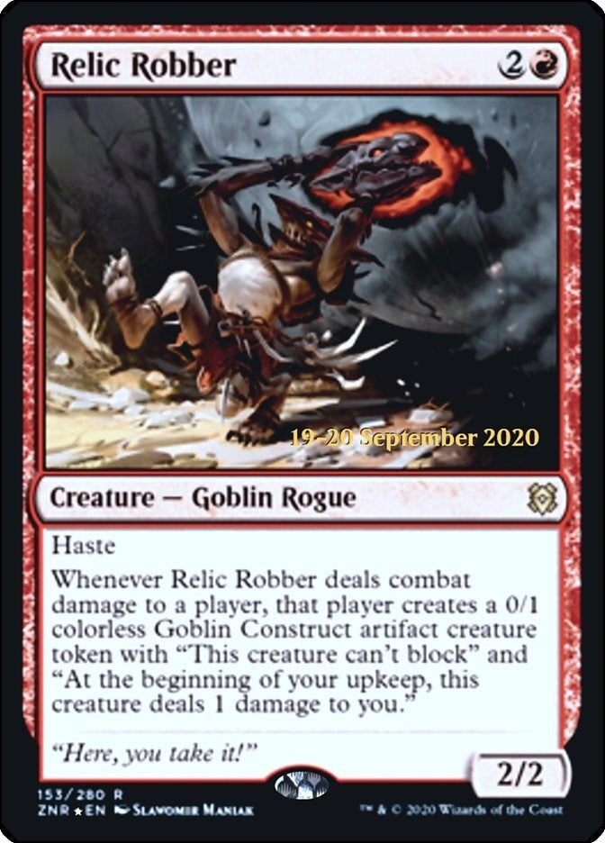 Image for Relic Robber (153) [Prerelease Cards]