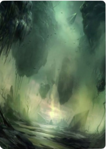 Image for Swamp Art Card (13/81) (13) [Art Series: Zendikar Rising]