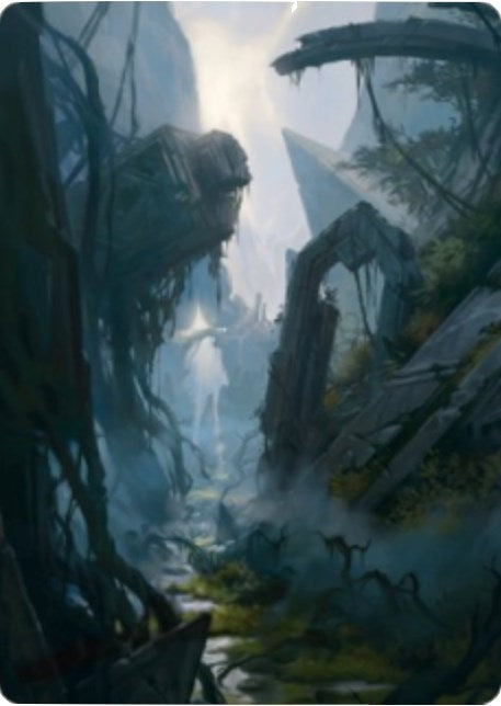 Image for Swamp Art Card (14/81) (14) [Art Series: Zendikar Rising]
