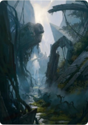 Image for Swamp Art Card (14/81) (14) [Art Series: Zendikar Rising]