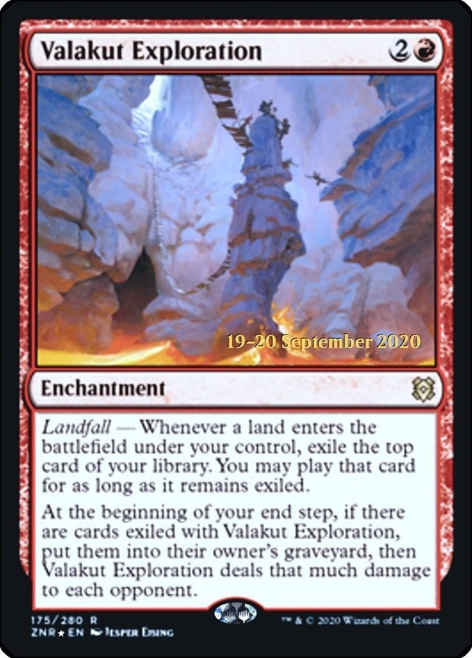 Image for Valakut Exploration (175) [Prerelease Cards]