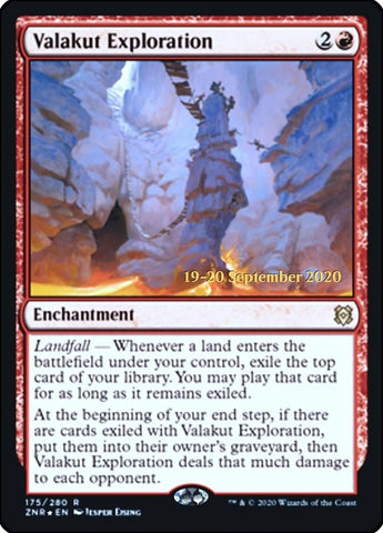 Image for Valakut Exploration (175) [Prerelease Cards]