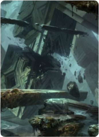 Image for Swamp Art Card (15/81) (15) [Art Series: Zendikar Rising]