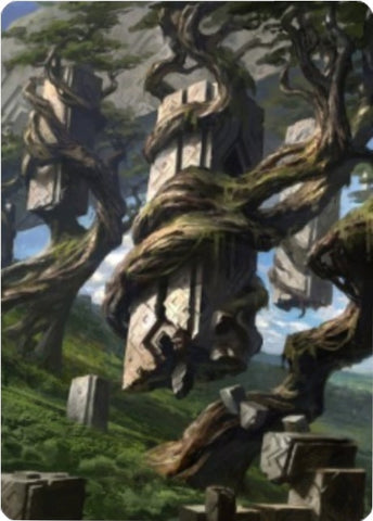 Image for Forest Art Card (20/81) (20) [Art Series: Zendikar Rising]