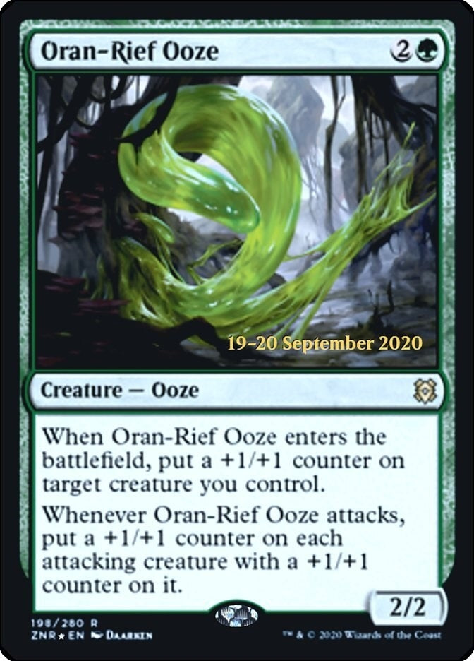 Image for Oran-Rief Ooze (198) [Prerelease Cards]