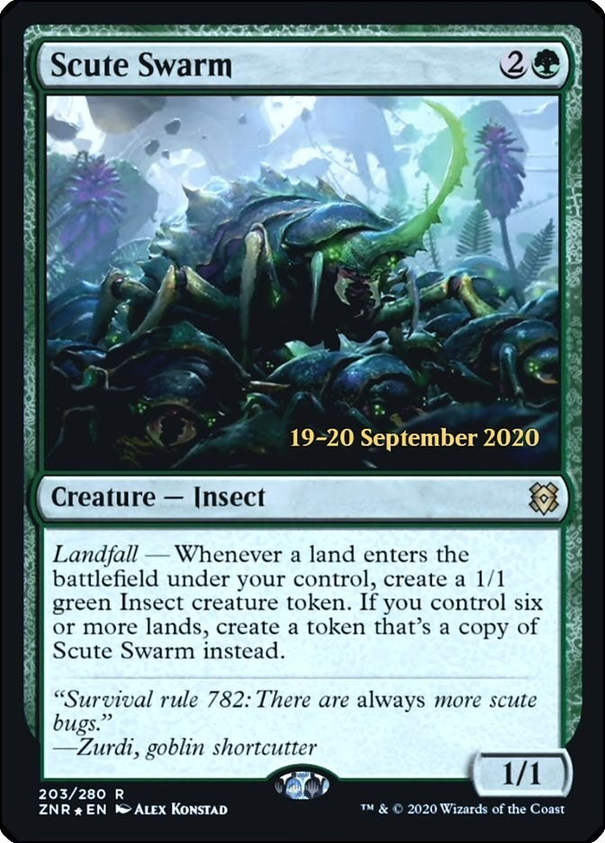 Image for Scute Swarm (203) - Magic: The Gathering