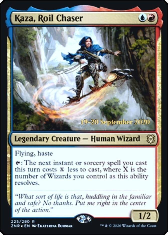Image for Kaza, Roil Chaser (225) [Prerelease Cards]