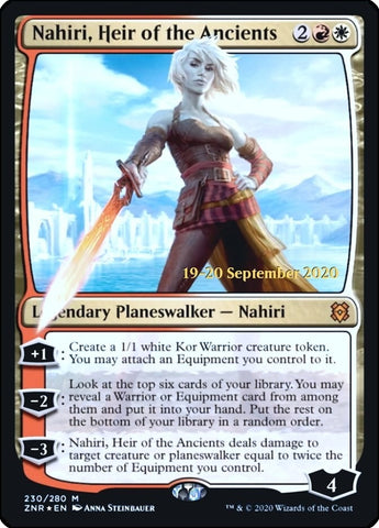 Image for Nahiri, Heir of the Ancients (230) [Prerelease Cards]