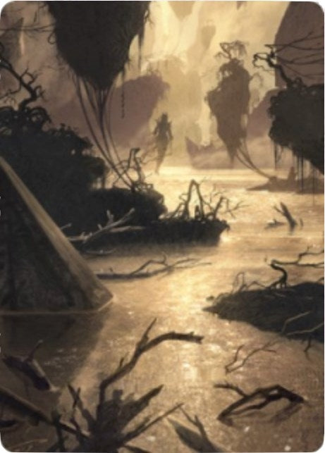 Image for Murkwater Pathway Art Card (26) [Art Series: Zendikar Rising]