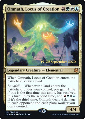 Image for Omnath, Locus of Creation (232) [Prerelease Cards]