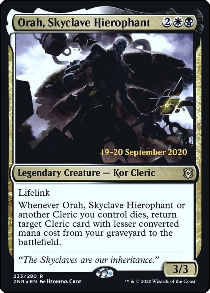 Image for Orah, Skyclave Hierophant (233) [Prerelease Cards]