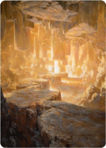 Image for Pillarverge Pathway Art Card (28) [Art Series: Zendikar Rising]