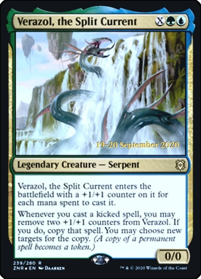 Image for Verazol, the Split Current (239) [Prerelease Cards]