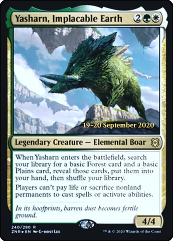 Image for Yasharn, Implacable Earth (240) [Prerelease Cards]