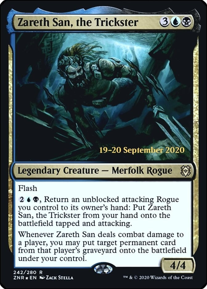 Image for Zareth San, the Trickster (242) [Prerelease Cards]