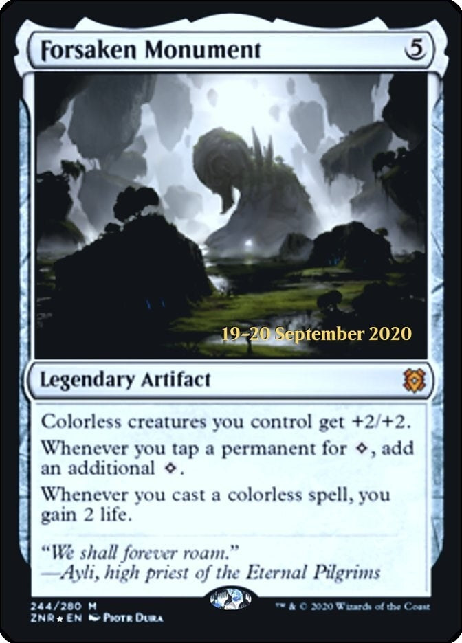 Image for Forsaken Monument (244) [Prerelease Cards]