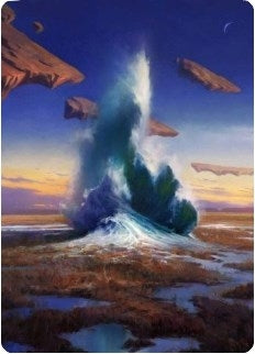 Image for Flooded Strand Art Card (29) [Art Series: Zendikar Rising]