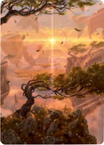 Image for Windswept Heath Art Card (30) [Art Series: Zendikar Rising]