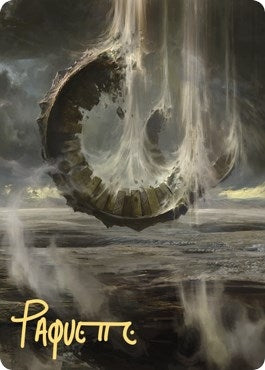 Image for Wasteland Art Card (Gold-Stamped Signature) (36) [Art Series: Zendikar Rising]