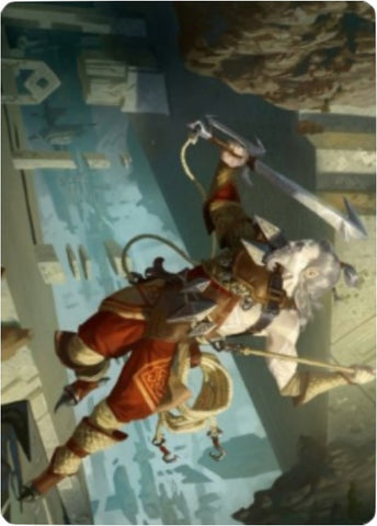 Image for Cliffhaven Sell-Sword Art Card (38) [Art Series: Zendikar Rising]