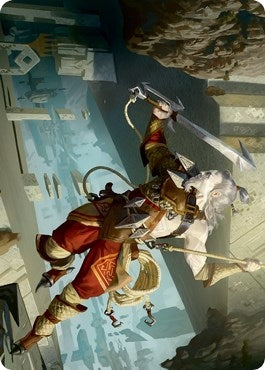 Image for Cliffhaven Sell-Sword Art Card (Gold-Stamped) (38) [Art Series: Zendikar Rising]