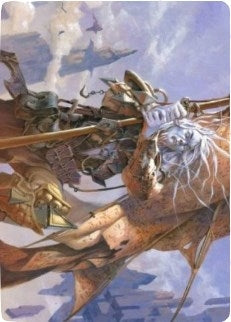 Image for Sea Gate Banneret Art Card (43) [Art Series: Zendikar Rising]