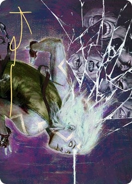 Image for Anticognition Art Card (Gold-Stamped Signature) (46) [Art Series: Zendikar Rising]