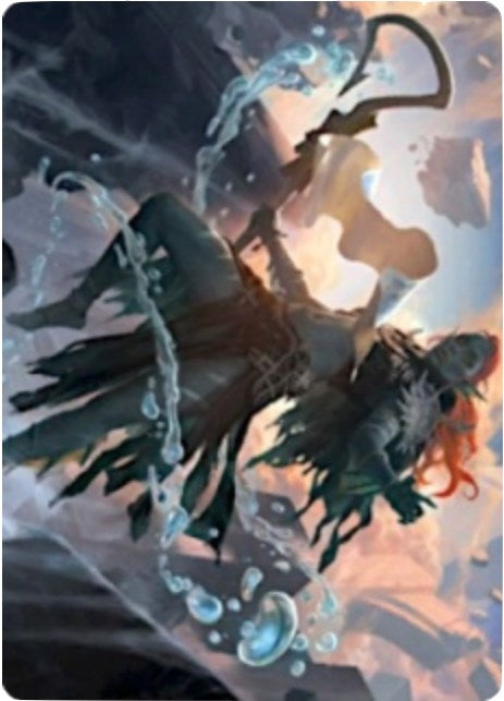 Image for Expedition Diviner Art Card (47) [Art Series: Zendikar Rising]