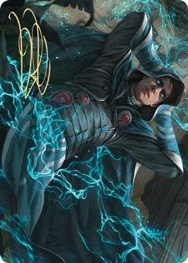 Image for Maddening Cacophony Art Card (Gold-Stamped Signature) (48) [Art Series: Zendikar Rising]