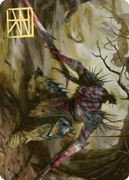 Image for Highborn Vampire Art Card (Gold-Stamped Signature) (55) [Art Series: Zendikar Rising]