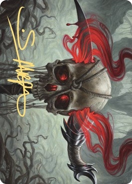 Image for Mind Carver Art Card (Gold-Stamped Signature) (57) [Art Series: Zendikar Rising]