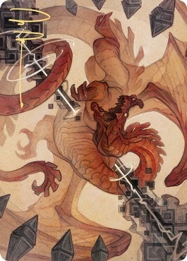 Image for Soul Shatter Art Card (Gold-Stamped Signature) (62) [Art Series: Zendikar Rising]