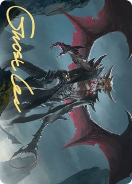 Image for Taborax, Hope's Demise Art Card (Gold-Stamped Signature) (63) [Art Series: Zendikar Rising]