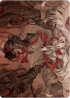 Image for Thwart the Grave Art Card (64) [Art Series: Zendikar Rising]