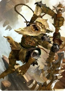 Image for Teeterpeak Ambusher Art Card (67) [Art Series: Zendikar Rising]