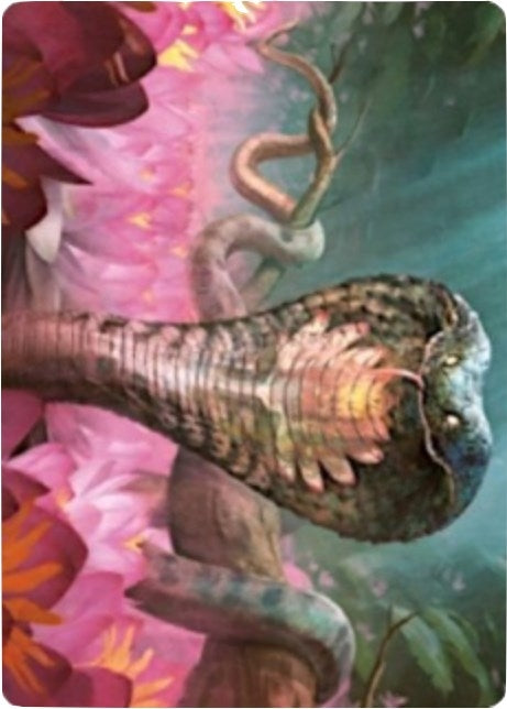 Image for Lotus Cobra Art Card (71) [Art Series: Zendikar Rising]