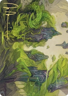 Image for Reclaim the Wastes Art Card (Gold-Stamped Signature) (72) [Art Series: Zendikar Rising]