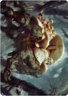 Image for Swarm Shambler Art Card (73) [Art Series: Zendikar Rising]